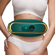 Massaggio addominale intelligente Cintura per impacchi caldi Massaggiatore del periodo mestruale per ragazze, Far Infrared Green, Far Infrared  White