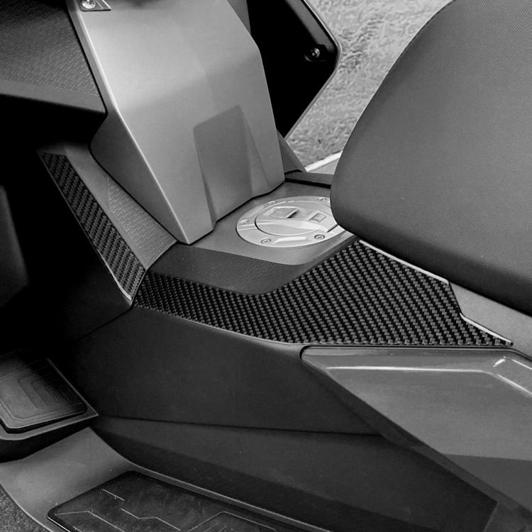 Adesivi laterali serbatoio BMW C400X 2021-2023 set 4 pezzi