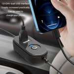 F6026 Ventosa grande a doppia testa montata su veicolo, F6026 USB, F6026 Cigarette Lighter with USB