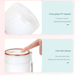 LGZ-1 500ml 50W 4 lame Spremiagrumi portatile elettrico Estrattore di succo ricaricabile, LGZ-1 (White), LGZ-1 (Green), LGZ-1 (Pink)