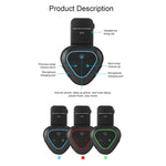 Auricolare Bluetooth 5.3 impermeabile per casco moto LX1