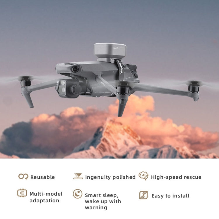 Paracadute per DJI Mavic Air 2 / 2S / Mavic 3 Migliora la sicurezza, Manti 3, Manti 3 Plus, Manti 3 Replacement Umbrella Cabin, Manti 3 Plus Replacement Umbrella Cabin