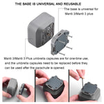 Paracadute per DJI Mavic Air 2 / 2S / Mavic 3 Migliora la sicurezza, Manti 3, Manti 3 Plus, Manti 3 Replacement Umbrella Cabin, Manti 3 Plus Replacement Umbrella Cabin