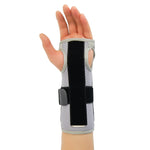 Traspirante supporto per polso stecca tutore per polso fascia protettiva artrite tunnel carpale distorsione alla mano tendinite cinturino, 3 aluminum plates