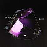 Lente per casco moto con punte antiappannamento per SOMAN K1/K3SV/K5, Transparent REVO Red, Transparent REVO Purple, Transparent REVO Blue, Dark Tea Revo Red, Dark Tea Revo Blue, Tea Film Revo Purple Red Gold, Silver Plated, Dark Tea, Gold Flakes      ...