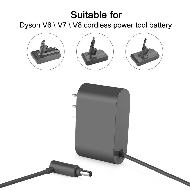 DS-6201 Batteria per aspirapolvere Caricabatterie universale per Dyson V6 V7 V8 DC62 SV04, For Dyson V6 V7 V8 DC62 SV04(US Plug), For Dyson V6 V7 V8 DC62 SV04(EU Plug)