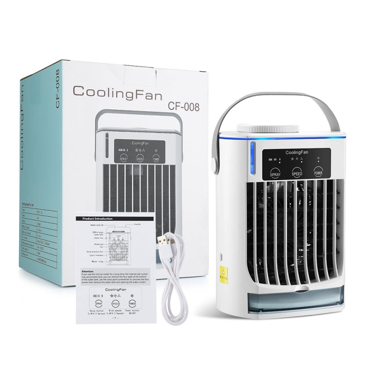 Mini umidificatore portatile USB con ventilatore e spray