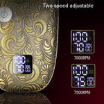 Set tagliacapelli elettrico impermeabile 2 in 1 uomo