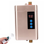 Scaldabagno elettrico con telecomando e display temperatura