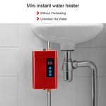 Scaldabagno Elettrico Con Telecomando Regolabile Temperato, US Plug 3000W, UK Plug 3000W, EU Plug 4000W, AU Plug 4000W