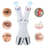 12335 Eye Vibration Heating Massage Pen Rimozione delle rughe degli occhi e importazione di strumenti di bellezza per massaggiatori, 12335