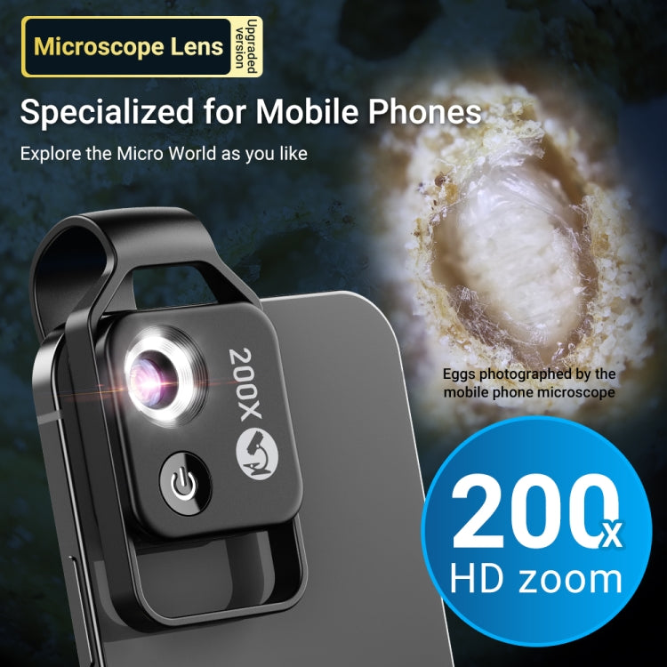 Lente APEXEL APL-MS002CWH per microfono 40,6mm