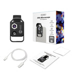 Lente APEXEL APL-MS002CWH per microfono 40,6mm