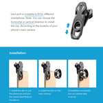 Obiettivo macro APEXEL 100mm per smartphone compatibili