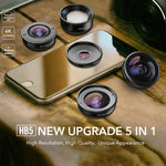 Obiettivo grandangolare e macro per smartphone APEXEL APL-HB5