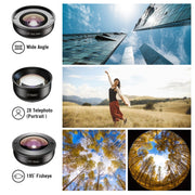 APEXEL APL-HB5 Obiettivo grandangolare e macro