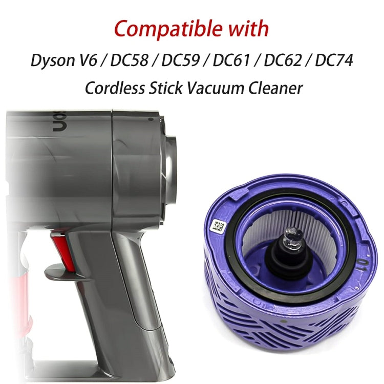 Per accessori per aspirapolvere Dyson V6 DC59/58/63/74, Motor Rear Cover + Rear Filter Element + Front