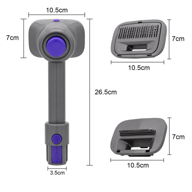 Per Dyson V6 V7 V8 V10 V11 Aspirapolvere Testina di aspirazione per peli di animali domestici, Standard, Upgrade, Luxury