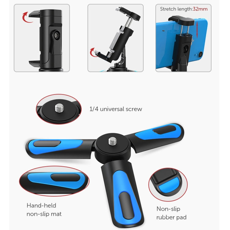 Treppiede mini APEXEL APL-JJ08 con clip per smartphone