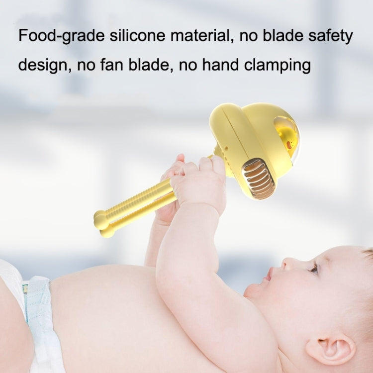 Ventilatore portatile per passeggino con testa agitante