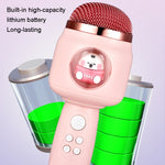 Microfono wireless Bluetooth per bambini con eco