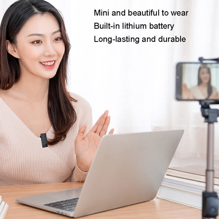 Microfono wireless 1 in 2 per interviste e trasmissioni