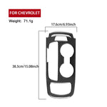 Adesivo per pannello cambio guida a sinistra per Chevrolet Malibu 2016-2024 modello B