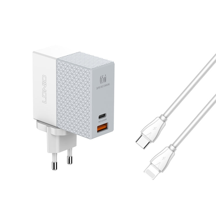 Caricabatterie universale 65W USB-C e USB-A per tablet e smartpho