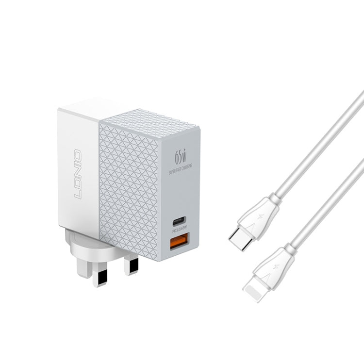 Caricabatterie universale 65W USB-C e USB-A per tablet e smartpho