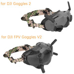 Sunnylife TD487 Per DJI Avata / FPV Goggles V2 Color Headband Cinturino elastico fisso, Strap (Red), Strap (Graffiti), Strap (Camouflage)