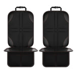 2 pezzi di protezione per seggiolino auto per bambini Materiale di base antiscivolo + tessuto impermeabile 600D, Red Line, Black Line