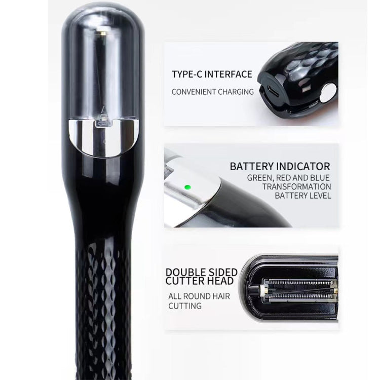 Tagliacapelli senza fili con doppie punte Tagliacapelli con ricarica USB Tagliacapelli con estremità lisce, Gen 3 Black, Gen 3 Red, Gen 3 Silver
