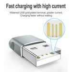 WH-7659 2pcs Adattatore USB 2.0 maschio a USB-C / Tipo-C femmina, supporto ricarica e trasmissione dati