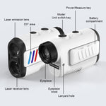 Telescopio monoculare 6X con telemetro laser per esterni 600m