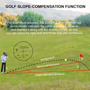 ARTBULL PF2E Telescopio per esterni con telemetro laser per la correzione della pendenza del golf, PF2E