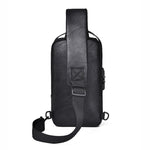 WEIXIER X318 Zaino piccolo antifurto impermeabile da uomo a tracolla singola