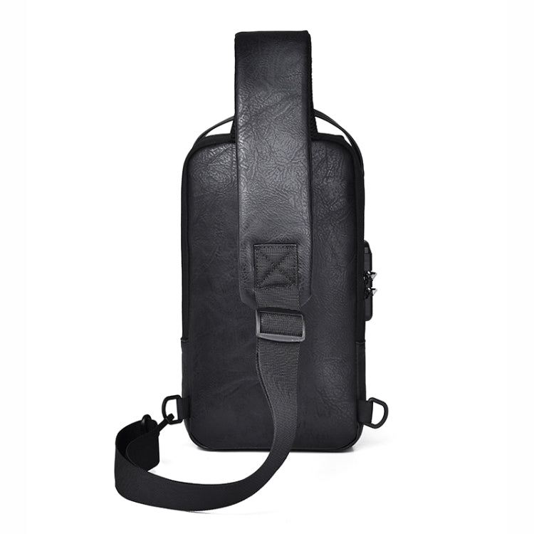 WEIXIER X318 Zaino piccolo antifurto impermeabile da uomo a tracolla singola