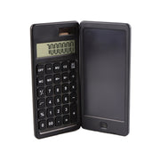 JSK-0901 Calcolatrice solare Lavagna per scrittura a mano Ufficio didattico Lavagna LCD pieghevole portatile, Solar & Button Battery