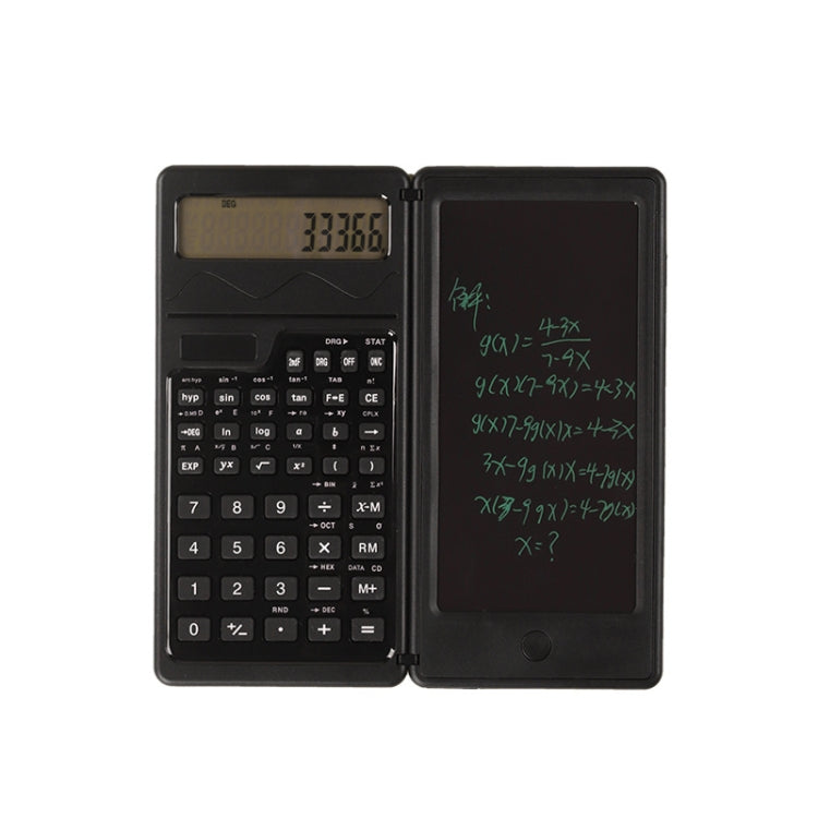 Calcolatrice della funzione solare Blocco per la scrittura a 10 cifre Display Lavagna portatile per la scrittura a mano, Solar Function Calculator