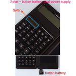 Calcolatrice solare portatile con display LCD 10 cifre