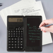 Calcolatrice della funzione solare Blocco per la scrittura a 10 cifre Display Lavagna portatile per la scrittura a mano, Solar Function Calculator