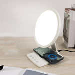 Caricabatterie wireless con luce terapia SAD 24W