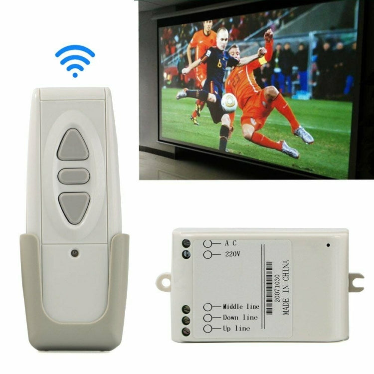 Telecomando senza fili per schermo elettrico 220V