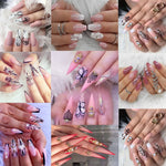 Pennello per nail art con manico in legno rosso Kolinsky