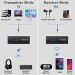 Adattatore Bluetooth 5.0 3 in 1 per TV e computer