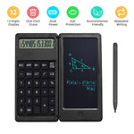 Calcolatrice LCD pieghevole portatile 6 pollici 12 cifre