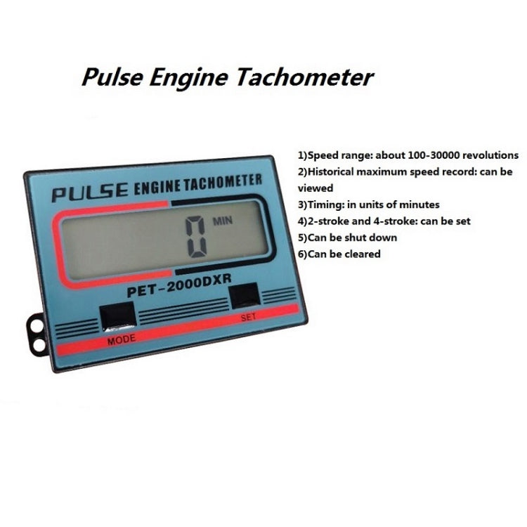 Tachimetro digitale per motori a benzina 2/4 tempi