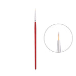 Set 5 Pennelli Nail Art Linea Fine per Decorazioni