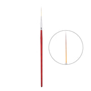 5pcs Nail Fine Line Pulling Pen Color Painting Flower Pen Fine Outline Nail Art Pen, No.1 0.6cm, No.2 0.9cm, No.3 1.2cm, No.4 1.8cm, No.5 2.4cm