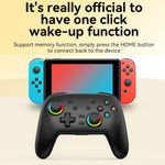 Gamepad Bluetooth con vibrazione per Nintendo Switch Pro